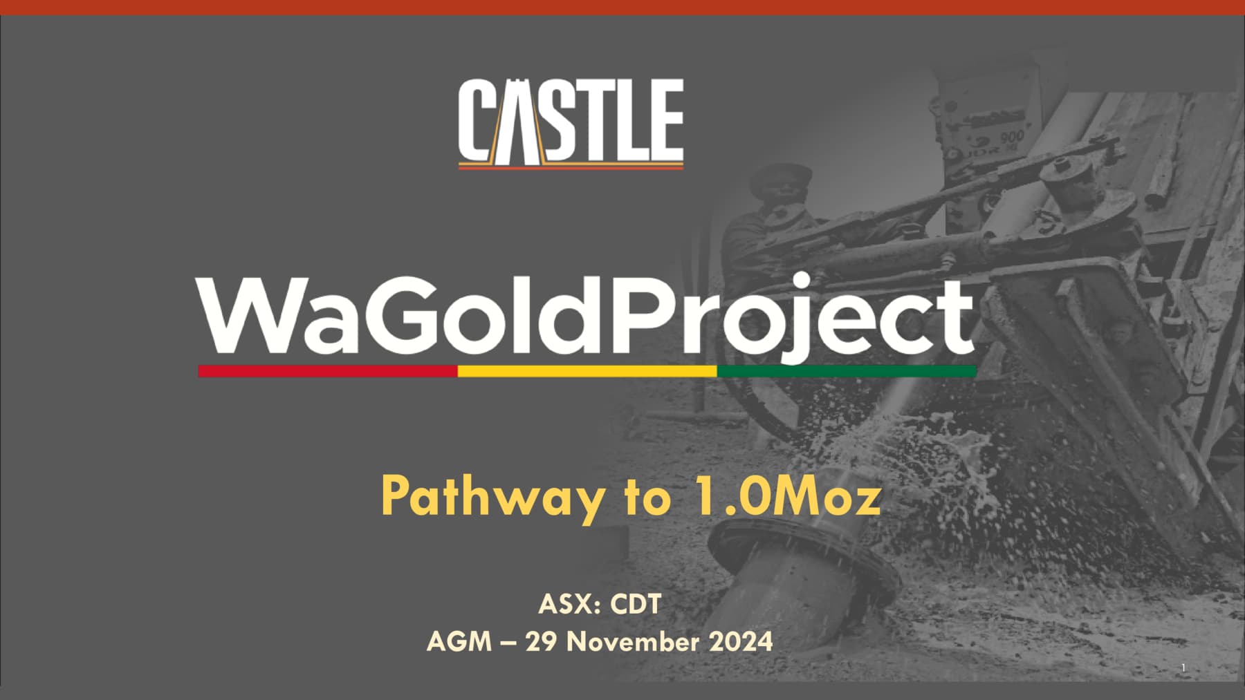 AGM 2024 Presentation - Pathway to 1.0M ounces